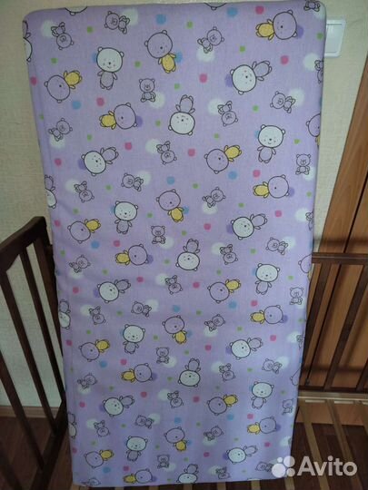 Продам детский матрас с кроваткой