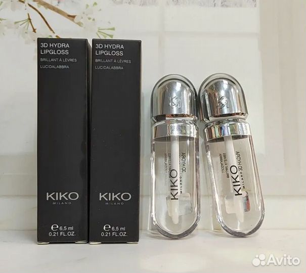 Блеск для губ kiko 01, 21, 24, 22