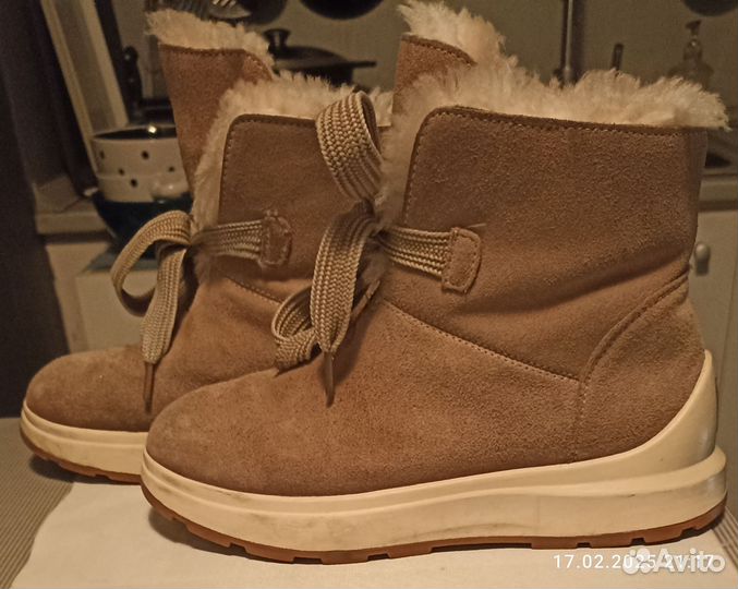 Ботинки женские утепленные