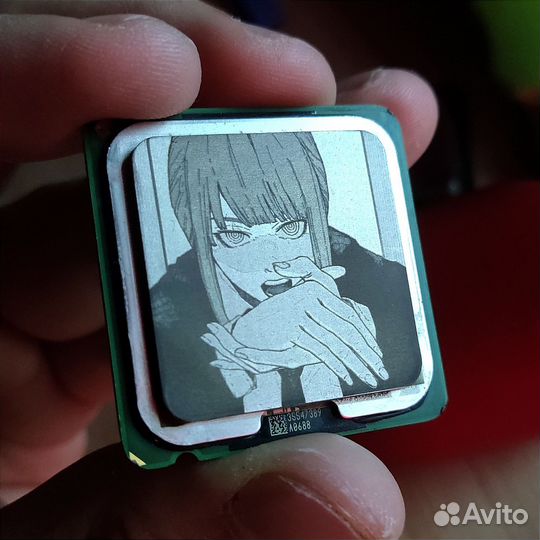 Брелок из процессора