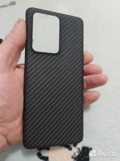 Кожаный оригинальный чехол Samsung s20 plus