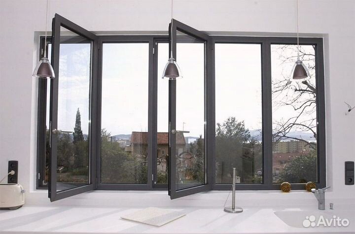 Окна алюминиевые в любое помещение