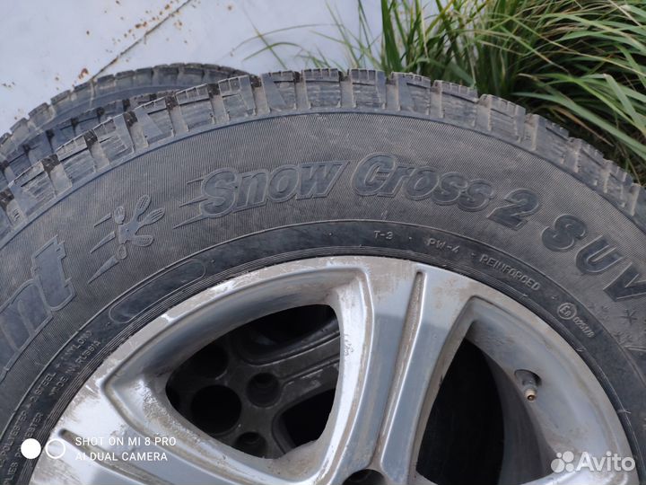 Шины 215 70 16 зимние бу