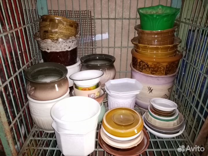 Горшок для цветов керамика