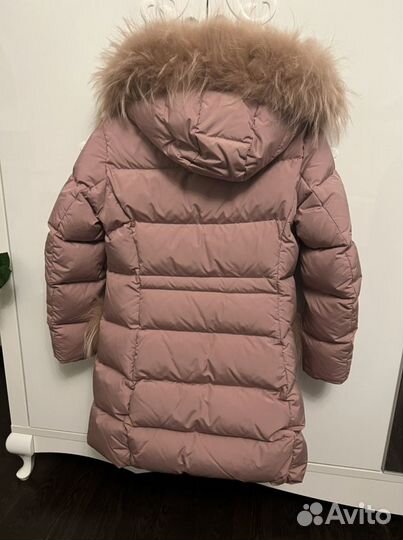 Пуховик зимний на девочку