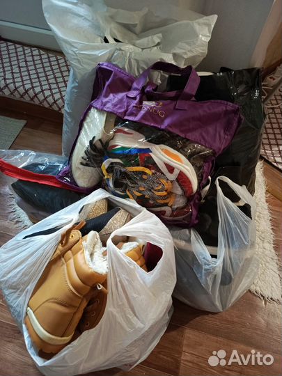 Вещи пакетами