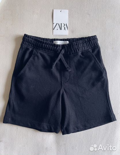 Button Blue поло Zara шорты