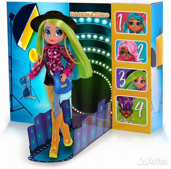 Кукла hairdorables большая Dee Dee Bella Harmoni