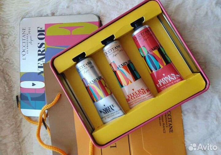 Loccitane крем для рук набор