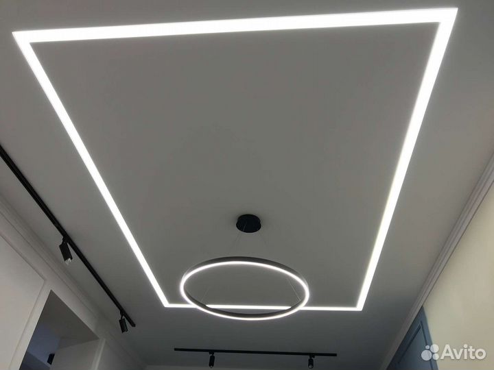 Натяжные потолки любой сложности