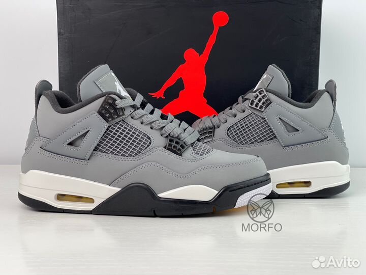 Кроссовки nike Air Jordan 4 Retro Cool Grey