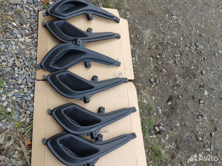 Заглушка на бампер solaris