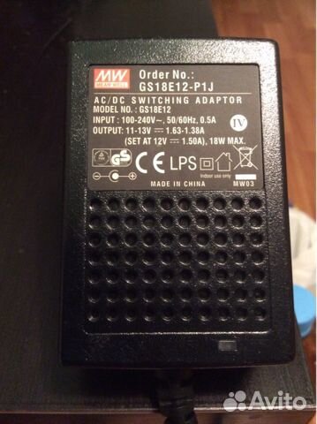 Адаптер питания 12 В