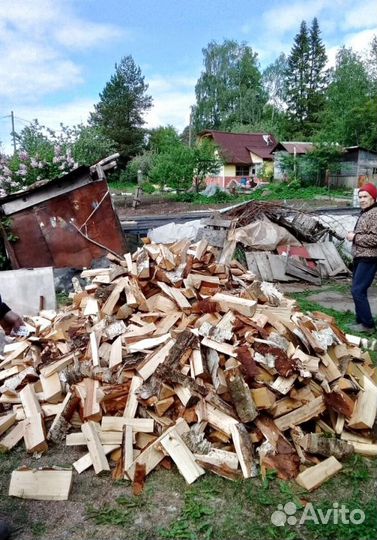 Дрова колотые Осиновые любого объема