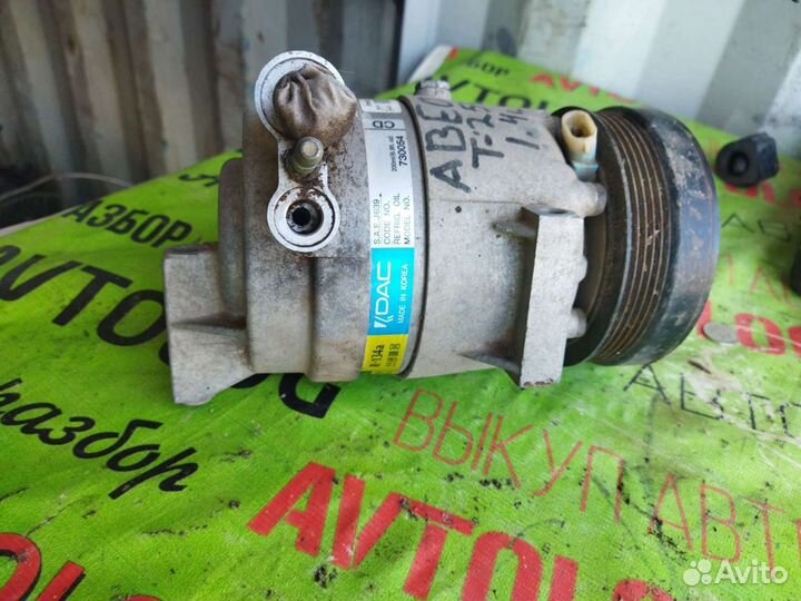 Компрессор кондиционера шевроле авео т-250 1.4