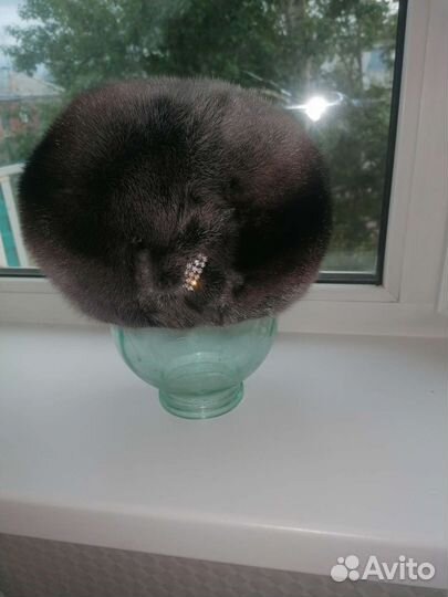 Берет женский норковый