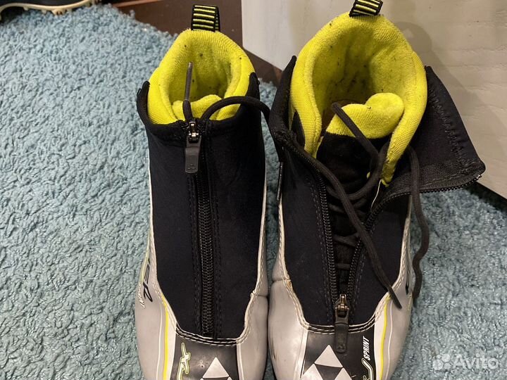 Лыжные ботинки fischer 35