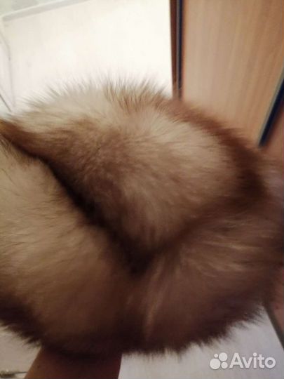 Шапка женская из песца