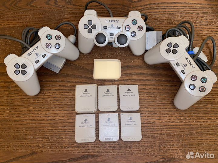 Контроллеры джойстики Sony PlayStation PS1 PS2 PS3