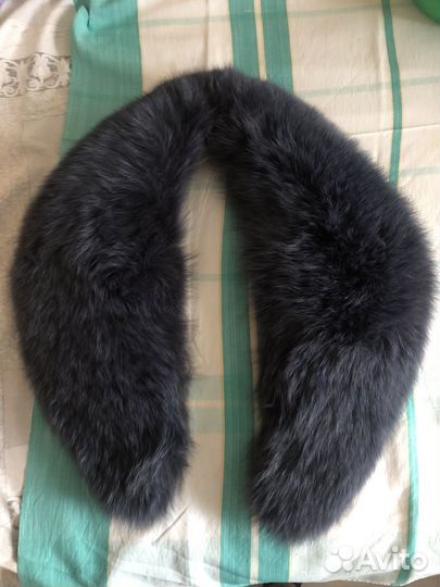 Меховой воротник песец