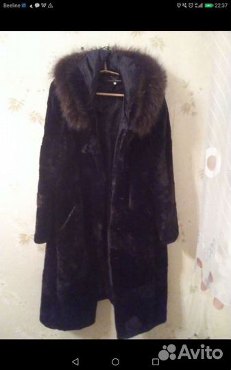Шуба мутоновая новая