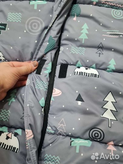 Конверт с Варежка и на коляску, санки