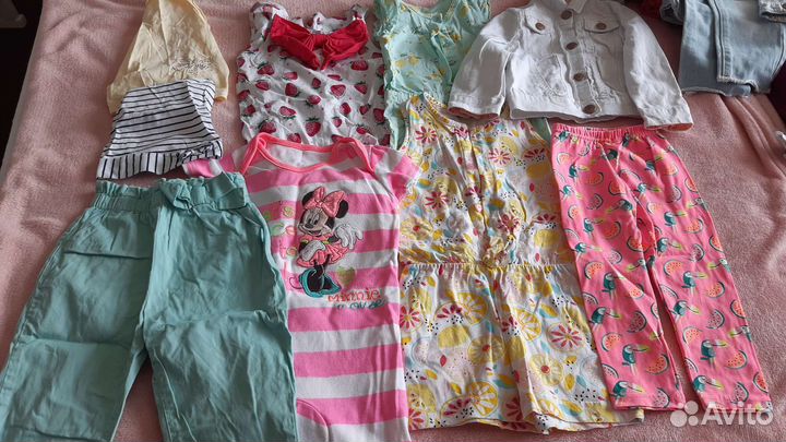 Пакет одежды на девочку