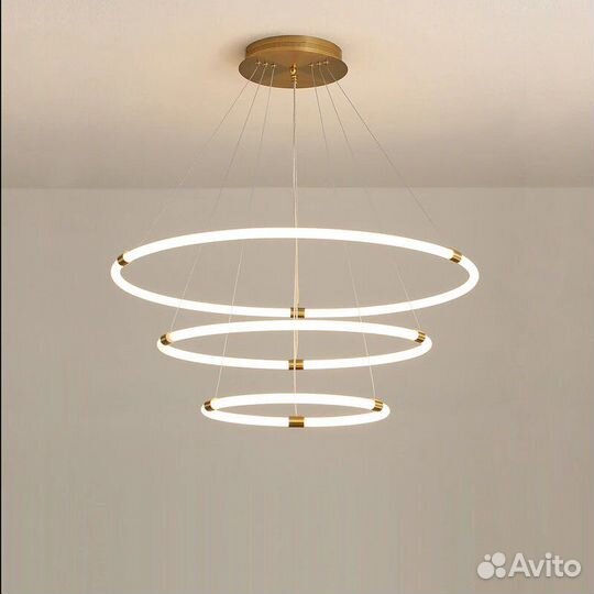 Светодиодная люстра кольца