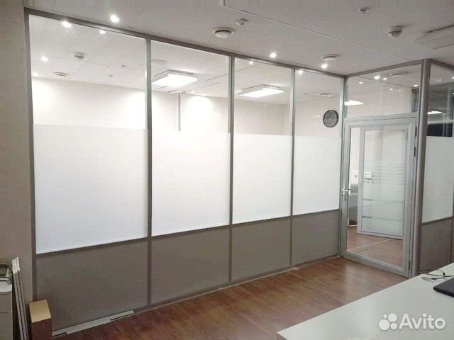 Стеклянная перегородка Лофт