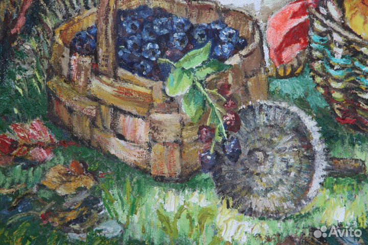 Картина Натюрморт с Дарами Леса. Чернухин С.Г. Сын