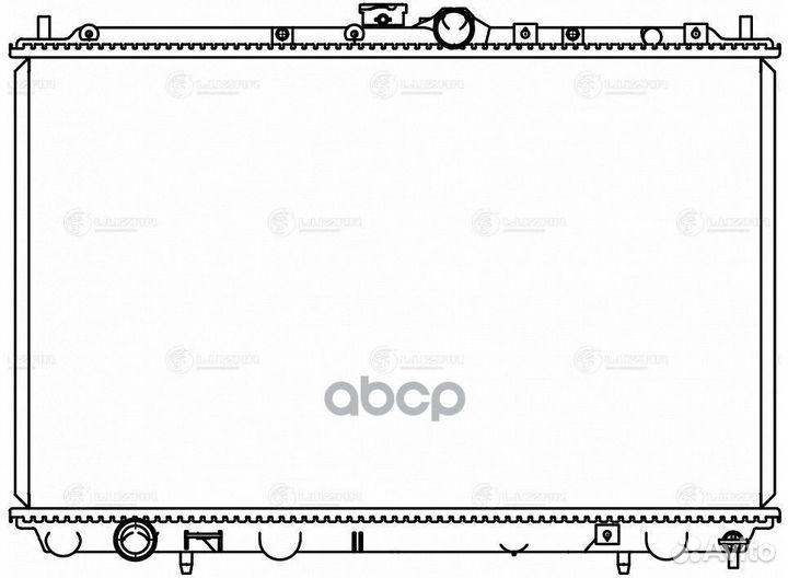 Радиатор mitsubishi carisma 1.6-1.8 95-07 LRc 1
