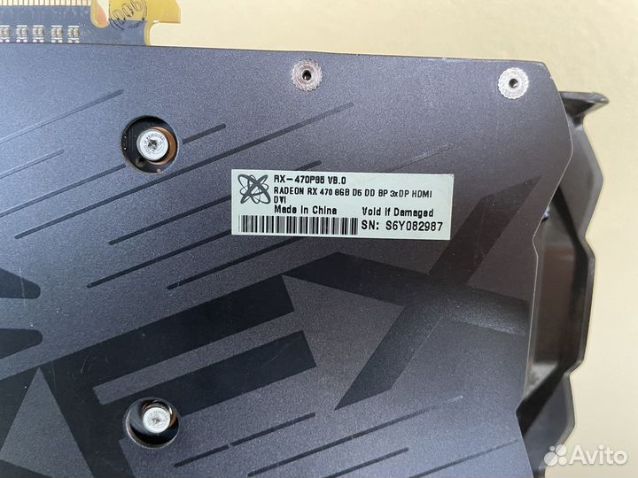 Видеокарта rx 470 8gb