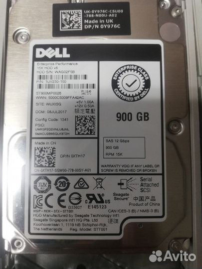 Система хранения Dell MD3420 SAS с дисками