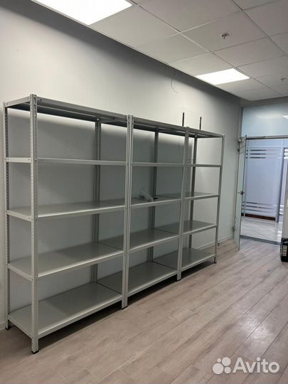 Стеллажи металлические в наличии и на заказ