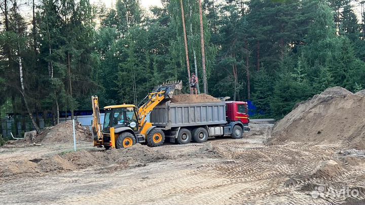 Аренда экскаватора-погрузчика JCB