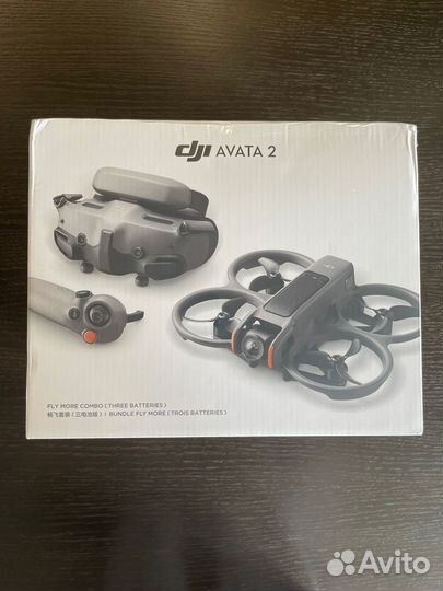 Dji Avata 2 fly more combo 3 батареи