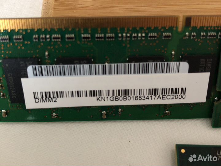 Оперативная память dimm2 1GB