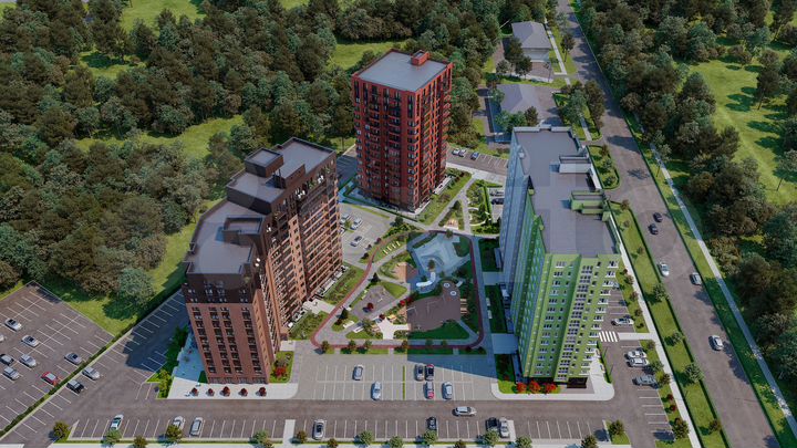 2-к. квартира, 56,6 м², 14/15 эт.