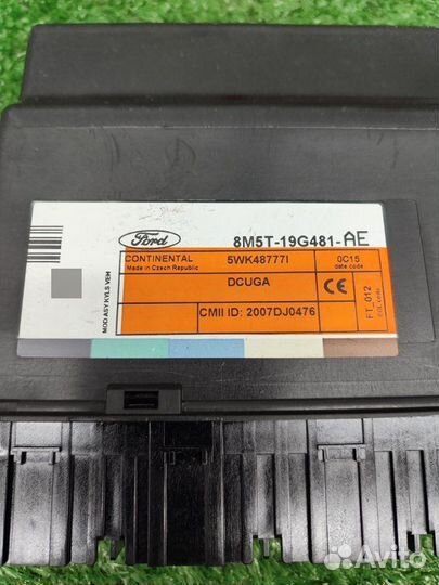 Блок комфорта Ford Focus хэтчбек shda 2010