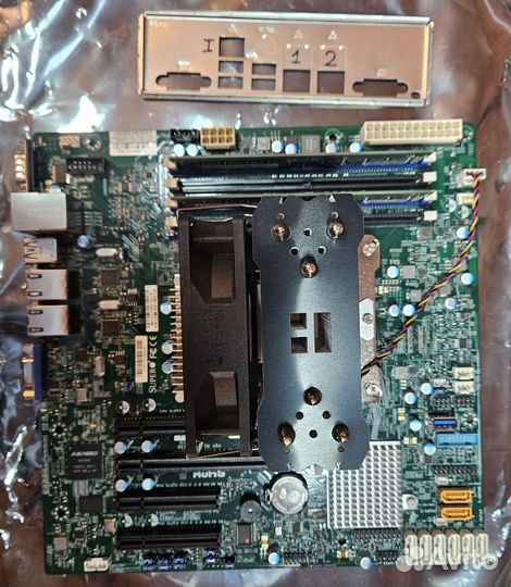 Материнская плата X11SSM-F + E3-1240 v6 + 32 GB EC