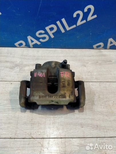 Суппорт передний правый Bmw 318I E46 N46B20A