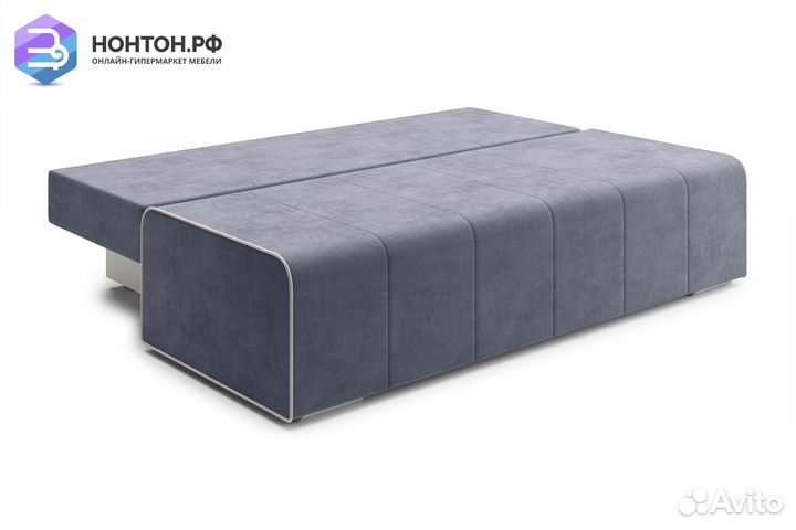Диван еврокнижка Лестер темно-серый