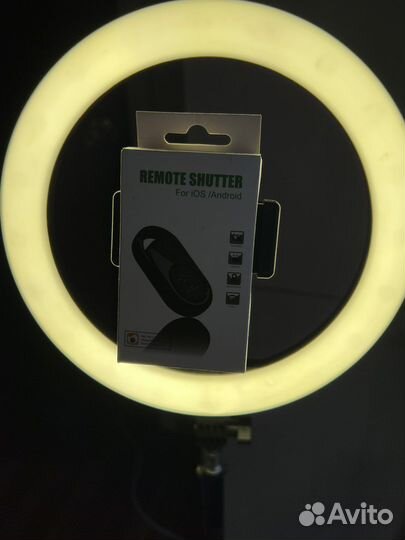 Кольцевая лед лампа с пультом ду