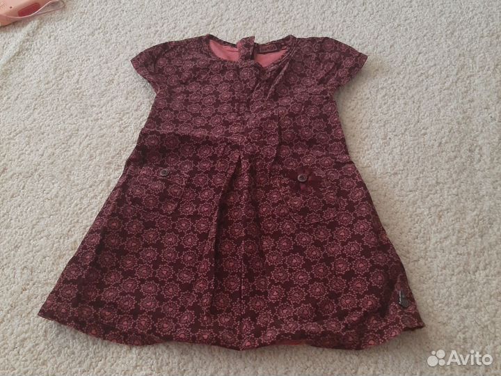 Сарафан вельветовый 98