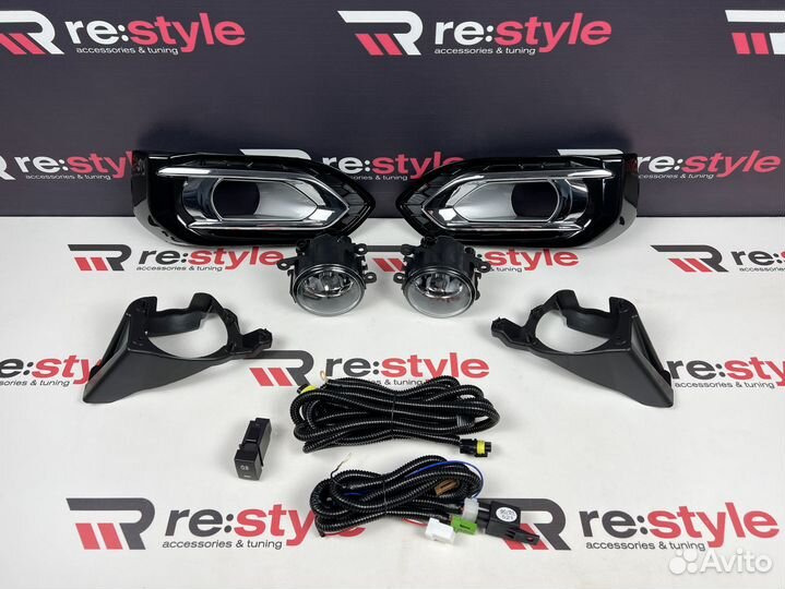 Туманки Honda Fit с18г Уст комп