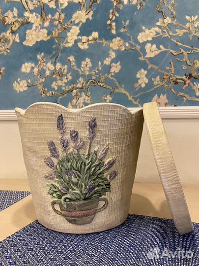 Горшок для цветов керамика