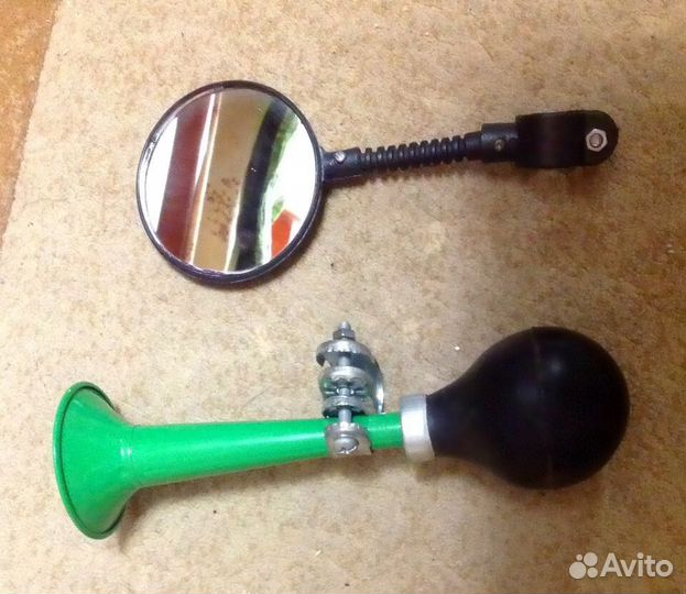 Сумка на руль, зеркало, клаксон велосипед/самокат