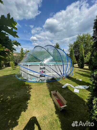 Купол для бассейна