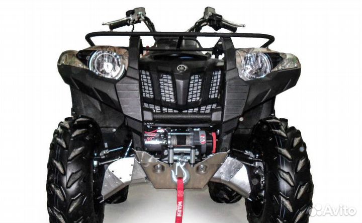 Кронштейн лебедки Yamaha Grizzly 700.Неориг