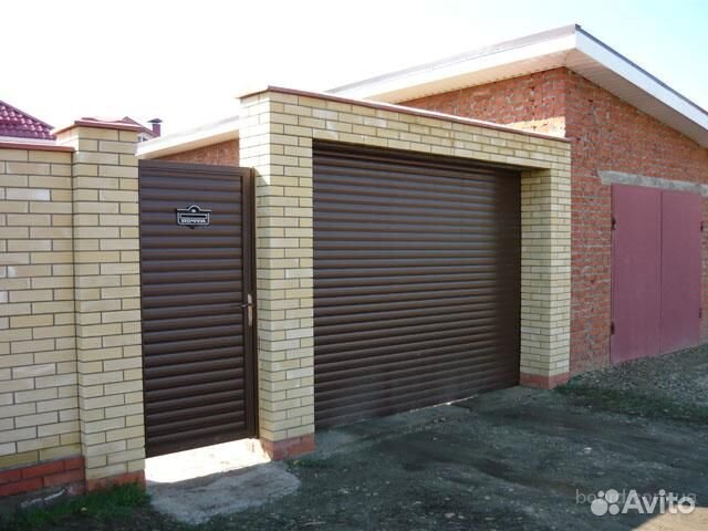 Калитка под рольворота установка 1-3 дн